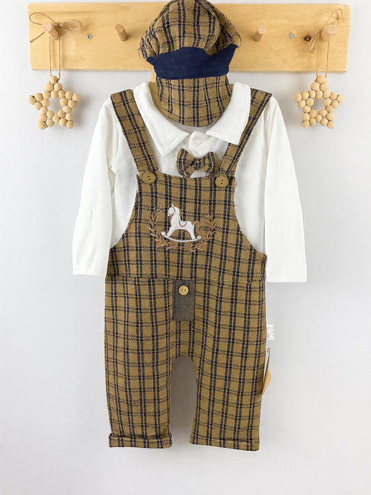 Nakışlı Solopet Tulum Takım – 3’lü Set