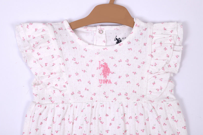 Polo Blossom Çiçekli Yazlık Tulum