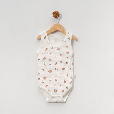 Yaprak Desenli Atlet Body